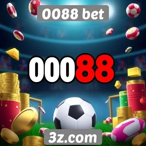 Variedade de jogos disponíveis na 0088 bet